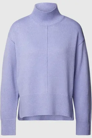 Opus Sweter z dzianiny ze stójką model ‘Pupali’