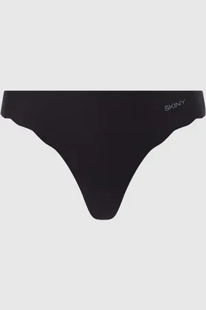 Skiny Majtki typu tanga z mikrowłókna — bezszwowe