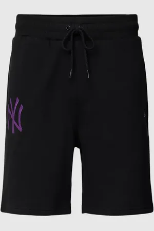 New Era Szorty z dzianiny dresowej z wyhaftowanym logo model ‘LEAGUE ESSENTIALS’