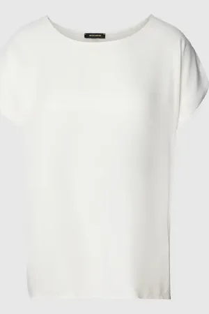 More & More T-shirt z dekoltem w łódkę