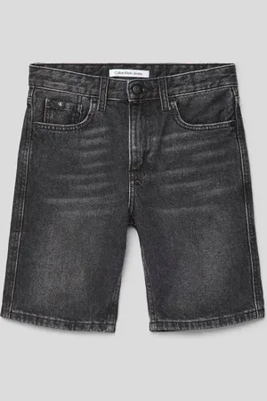 Calvin Klein Szorty jeansowe o kroju relaxed fit z 5 kieszeniami