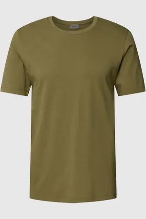 Hanro T-shirt z single dżerseju