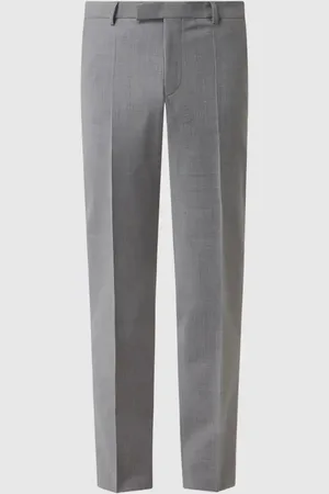 Pierre Cardin Spodnie do garnituru o kroju regular fit w kant model ‘Ryan’
