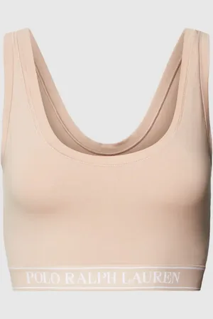 Ralph Lauren Biustonosz typu bralette z wyhaftowanym logo