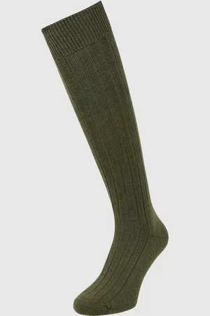 Falke Podkolanówki z mieszanki wełny merino model ‘Teppich im Schuh’