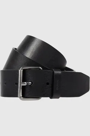 HUGO BOSS Pasek ze skóry wołowej nappa model ‘Serge’
