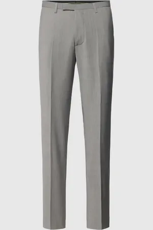 Cinque Spodnie do garnituru o kroju slim fit w kant model ‘Monopoli’