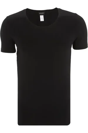 Hanro T-shirt z okrągłym dekoltem