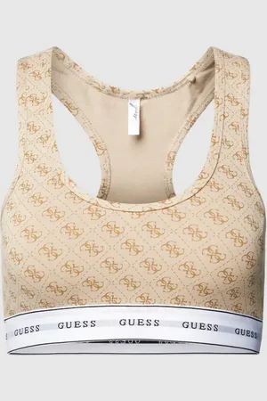 Guess Biustonosz typu bralette ze wzorem na całej powierzchni model ‘CARRIE’