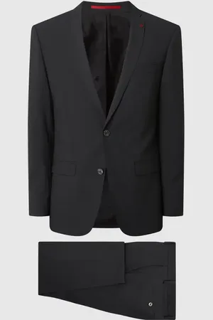 Roy Robson Garnitur o kroju slim fit z marynarką zapinaną na 2 guziki