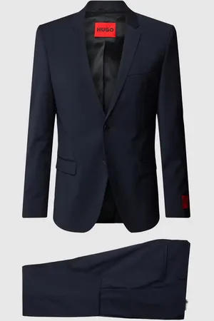 HUGO BOSS Garnitur z mieszanki żywej wełny model ‘ARTI/HESTEN’