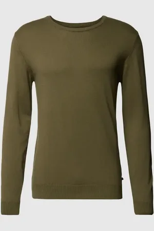 Matinique Sweter z dzianiny z okrągłym dekoltem