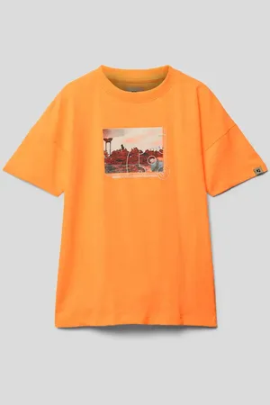Garcia T-shirt z nadrukowanym motywem
