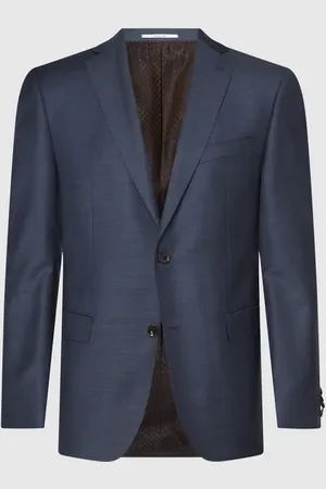 Carl Gross Marynarka na 2 guziki o kroju modern fit z żywej wełny model ‘Steven’