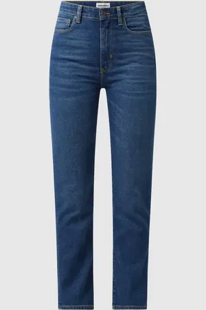 Armedangels Jeansy z wysokim stanem o kroju slim fit z dodatkiem streczu model ‘Lejaa’