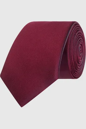 Carlo Monti Krawat z czystego jedwabiu (6 cm)