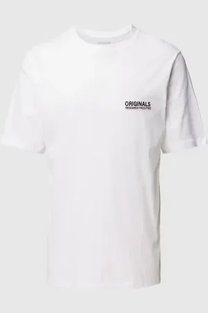JACK & JONES T-shirt z nadrukowanym motywem model ‘RECIPE’