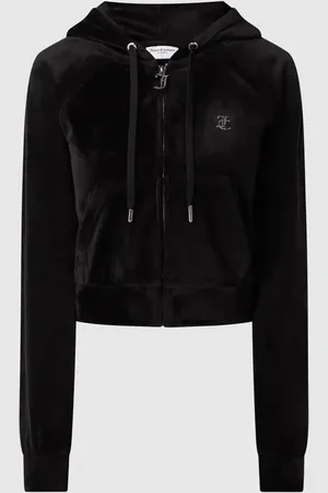 Juicy Couture Bluza rozpinana z kapturem model ‘MADISON’