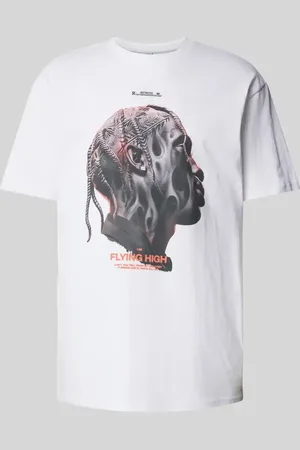 Mister Tee T-shirt z nadrukiem z motywem i napisem model ‘FLYING HIGH’