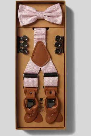Prince BOWTIE Mucha i szelki w zestawie