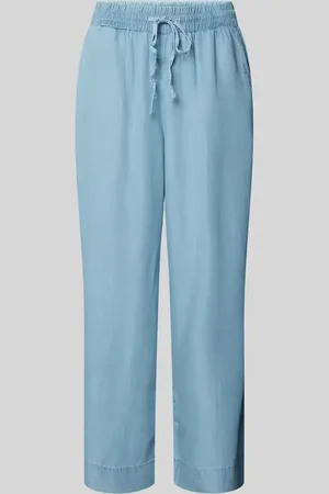 Mazine Spodnie o kroju baggy fit z imitacji denimu