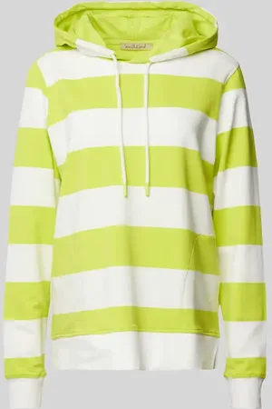 Smith and Soul Bluza z kapturem w paski