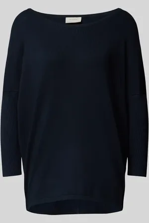 Freequent Sweter z dzianiny w jednolitym kolorze model ‘JONE’