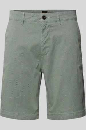 HUGO BOSS Bermudy z wpuszczanymi kieszeniami w stylu francuskim