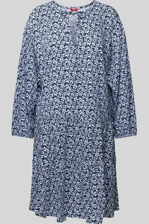ESPRIT Sukienka mini z kwiatowym nadrukiem na całej powierzchni model ‘CALUSA BEACH’