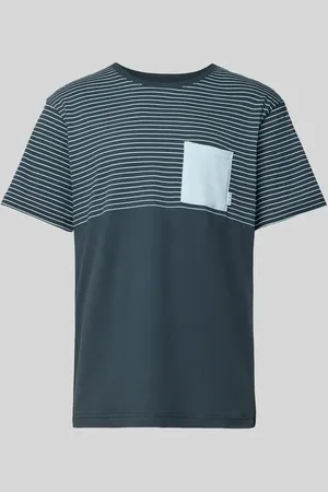 Mazine T-shirt z nakładaną kieszenią na piersi model ‘Felton’