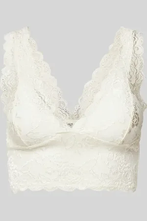 ONLY Biustonosz typu bralette z obszyciem z koronki model ‘CHLOE’