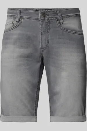 Mac Bermudy jeansowe o kroju slim fit z 5 kieszeniami model ‘Jogn’