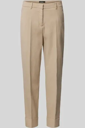 Cambio Spodnie sportowe o skróconym kroju regular fit model ‘KRYSTAL’