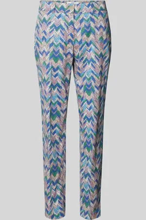 Brax Spodnie o kroju slim fit z graficznym wzorem model ‘MARON’