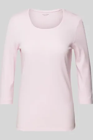 Christian Berg T-shirt z rękawami o długości 3/4 w jednolitym kolorze