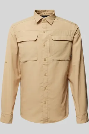 The North Face Koszula casualowa o kroju regular fit z detalem z logo model ‘Sequoia’
