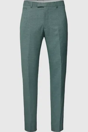 Strellson Spodnie do garnituru o kroju slim fit w kant