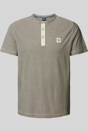 Lerros T-shirt z dekoltem serafino