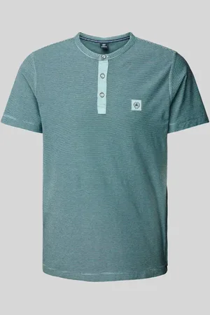 Lerros T-shirt z dekoltem serafino