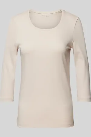 Christian Berg T-shirt z rękawami o długości 3/4 w jednolitym kolorze