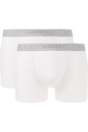 Hanro Obcisłe bokserki z detalami z logo w zestawie 2 szt.