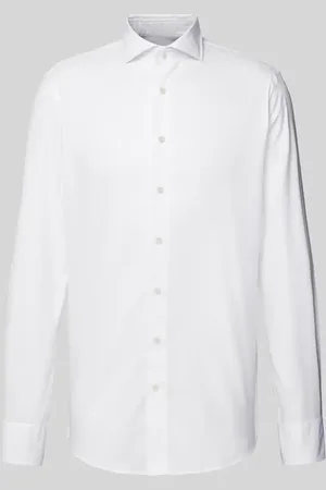 Profuomo Koszula biznesowa o kroju slim fit z popeliny
