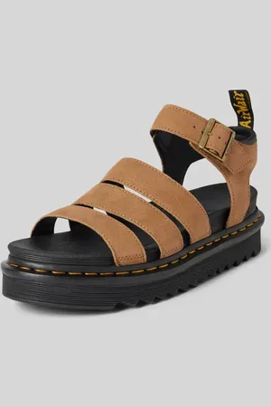Dr. Martens Sandały skórzane z podeszwą na platformie