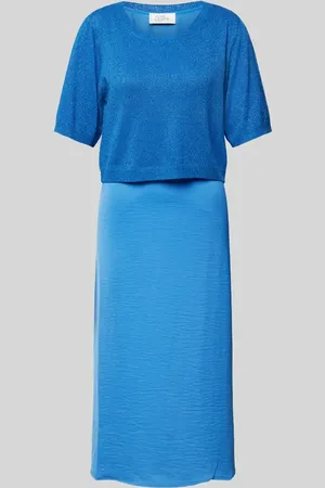ROBE LÉGÈRE Sukienka midi z efektem warstw