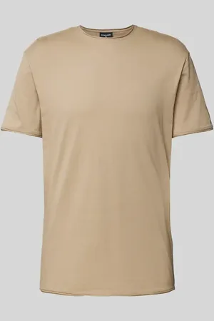 Strellson T-shirt o prostym kroju z efektem melanżu