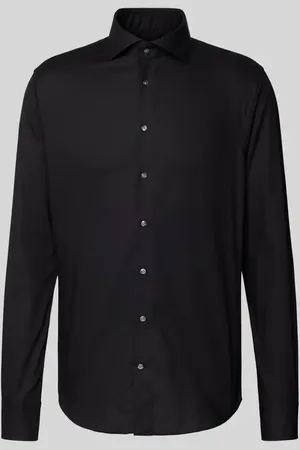 Profuomo Koszula biznesowa o kroju slim fit z diagonalu