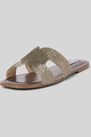 Steve Madden Klapki z szerokim paskiem na cholewce model ‘ZARNIA’