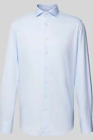 Profuomo Koszula biznesowa o kroju slim fit z popeliny