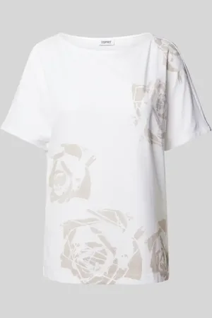 ESPRIT T-shirt z kwiatowym wzorem