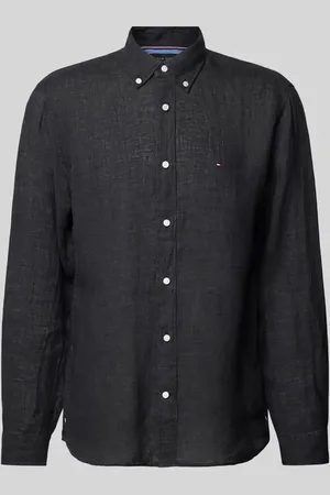 Tommy Hilfiger Koszula casualowa o kroju regular fit z lnu model ‘PIGMENT’